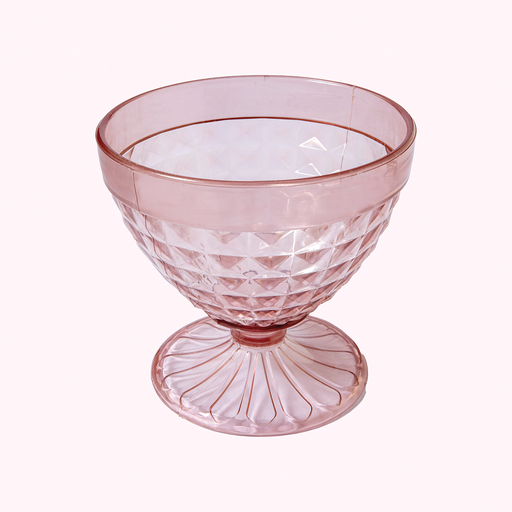 Set de Copas para postre Pink Retro