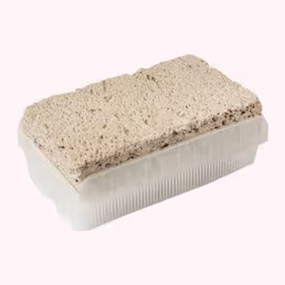 Cepillo + piedra pomez