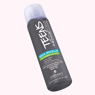 Agua Micelar con carbón activado Natural Free Teens