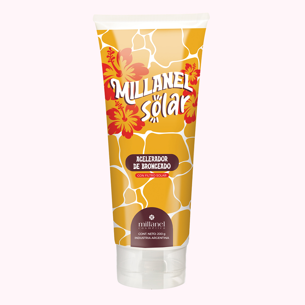 Acelerador de Bronceado Millanel Solar