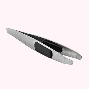 Pinza de Depilar con agarre de silicona