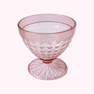 Set de Copas para postre Pink Retro