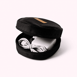 Neceser redondo Black