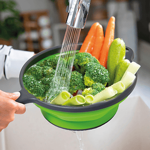 Colador plegable redondo