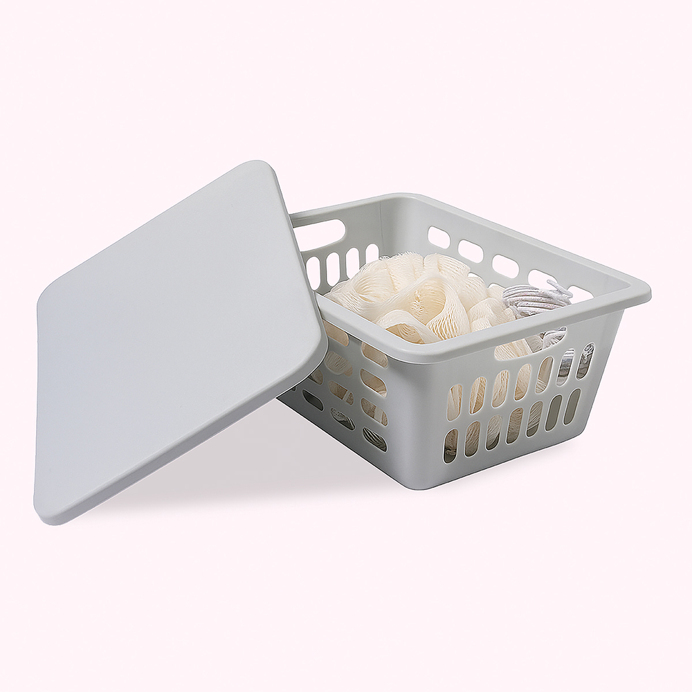 Canasto con tapa 15 x 20 x 8 cm