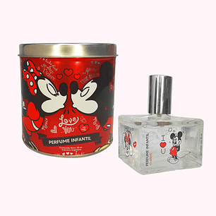 Perfume en Lata Mickey y Minnie