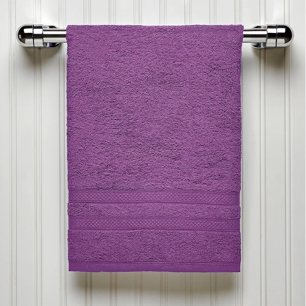 Juego de Toallón y Toalla Violeta 