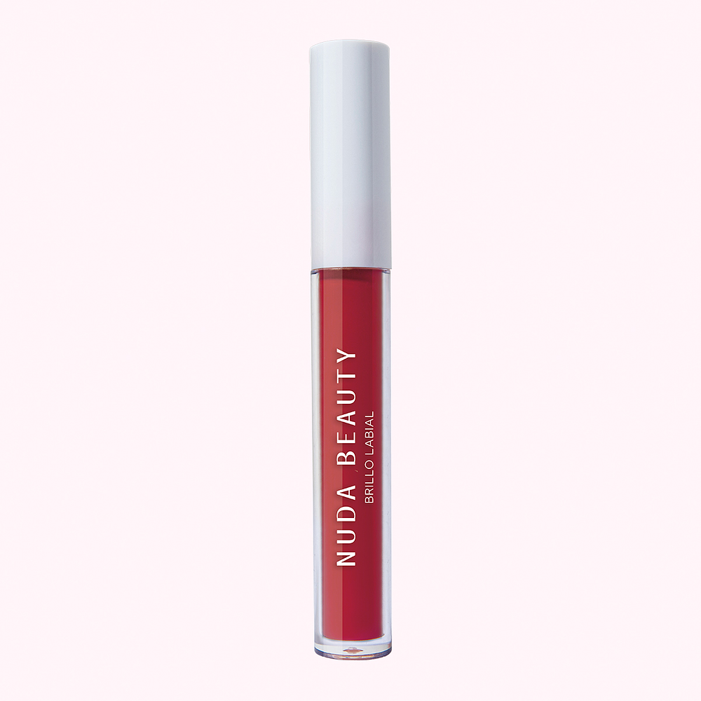 Brillo Labial Nuda Beauty - Rojo