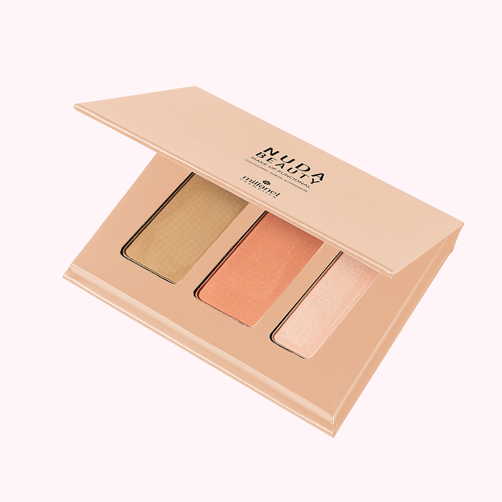Paleta de Make up Nuda Beauty 