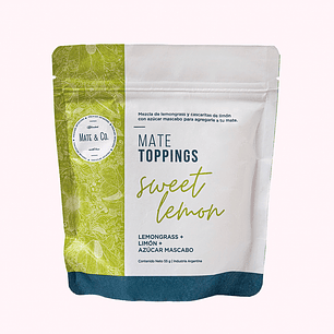 Mate Toppings  Sweet Lemon x 55 g