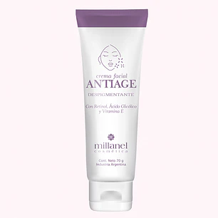 Crema para rostro despigmentante Anti Age