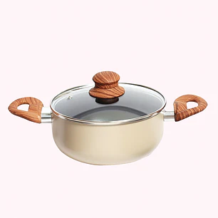 Cacerola 24 cm Areia Beige