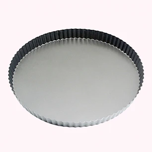 Tartera Antiadherente Gris 24 x 2.3 cm