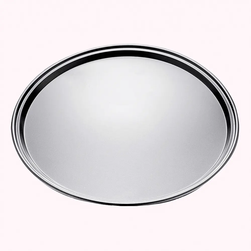 Pizzera Antiadherente Gris  32.5 x 1 cm