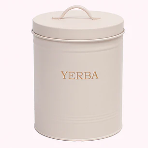 Lata para yerba