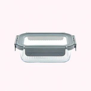 Hermetico de vidrio 15,5 x 11,2 x 6,3 cm