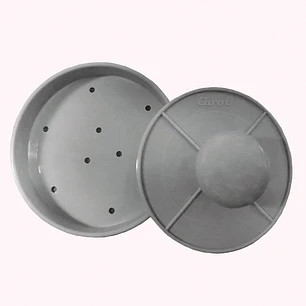 Molde para Hamburguesas Gris
