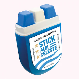 Maquillaje artístico Stick Albi-celeste