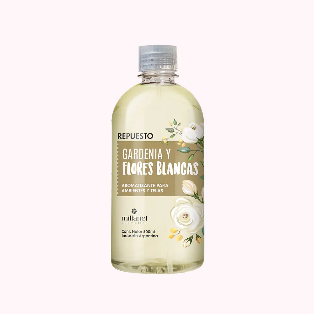 Repuesto Aromatizante Gardenia y Flores Blancas