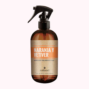 Aromatizante para telas y ambientes - Naranja y Vetiver