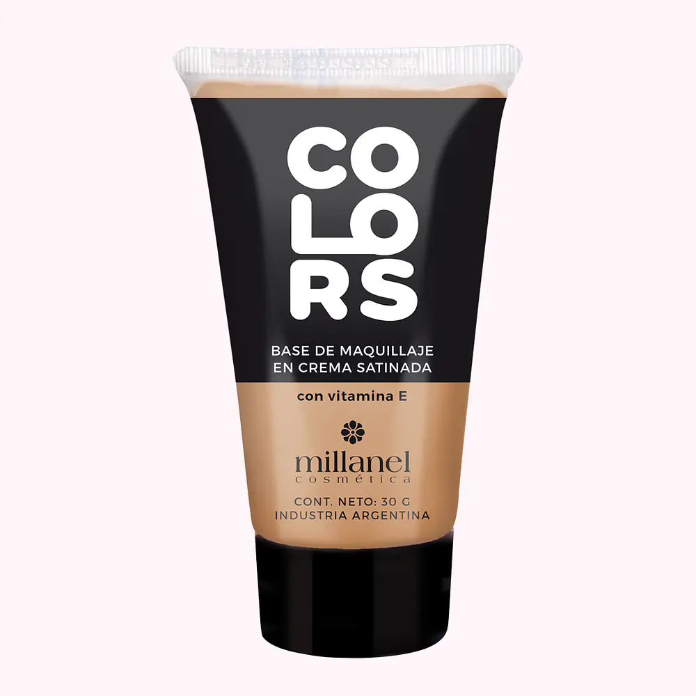 Base Satinada Colors - Beige Oscuro