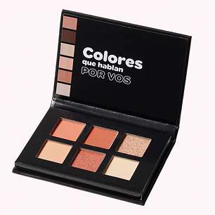 Paleta de sombras Colors - 6 Tonos