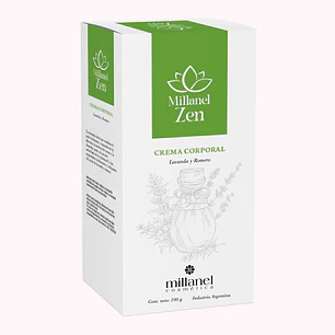 Crema Corporal Lavanda y Romero Millanel Zen