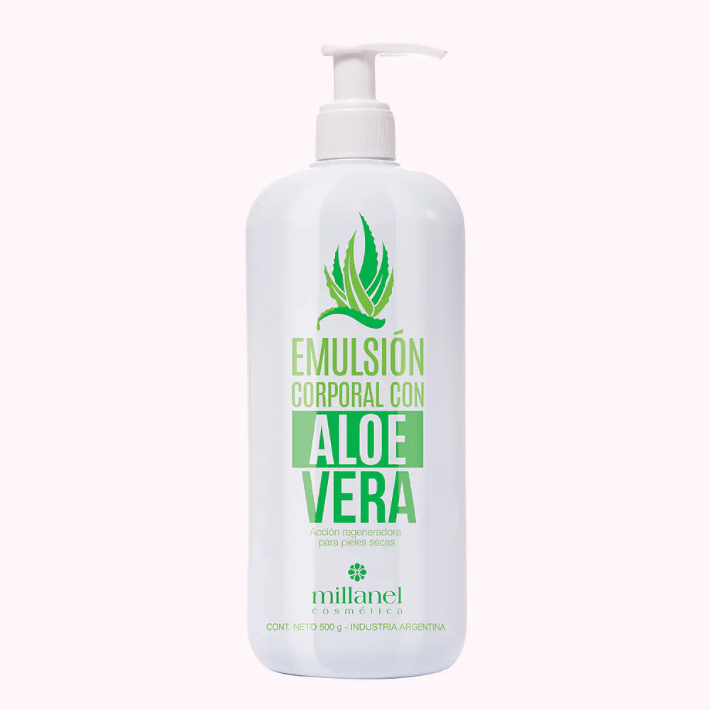 Emulsión corporal Aloe Vera X 500 Gr