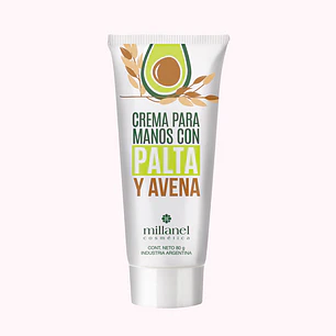 Crema para manos con Palta y Avena