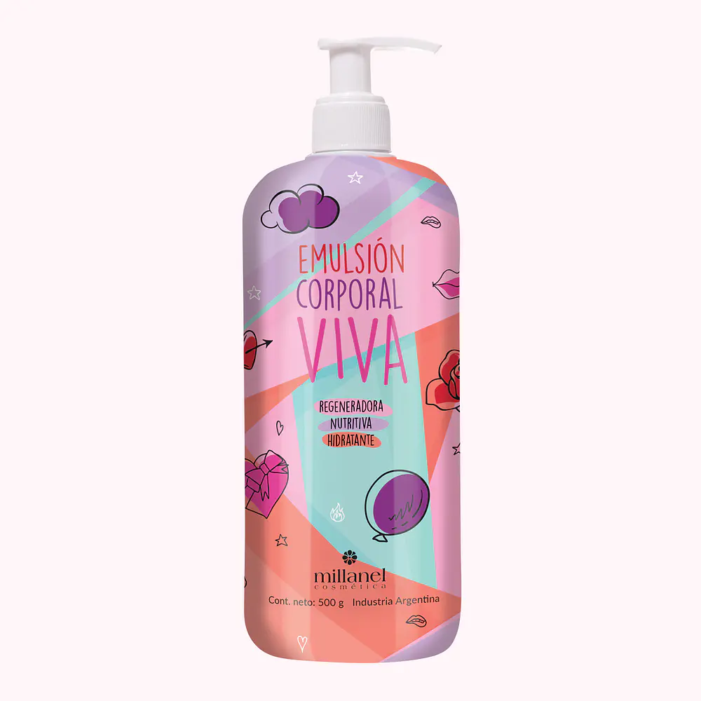 Emulsion corporal 3 en 1 Viva