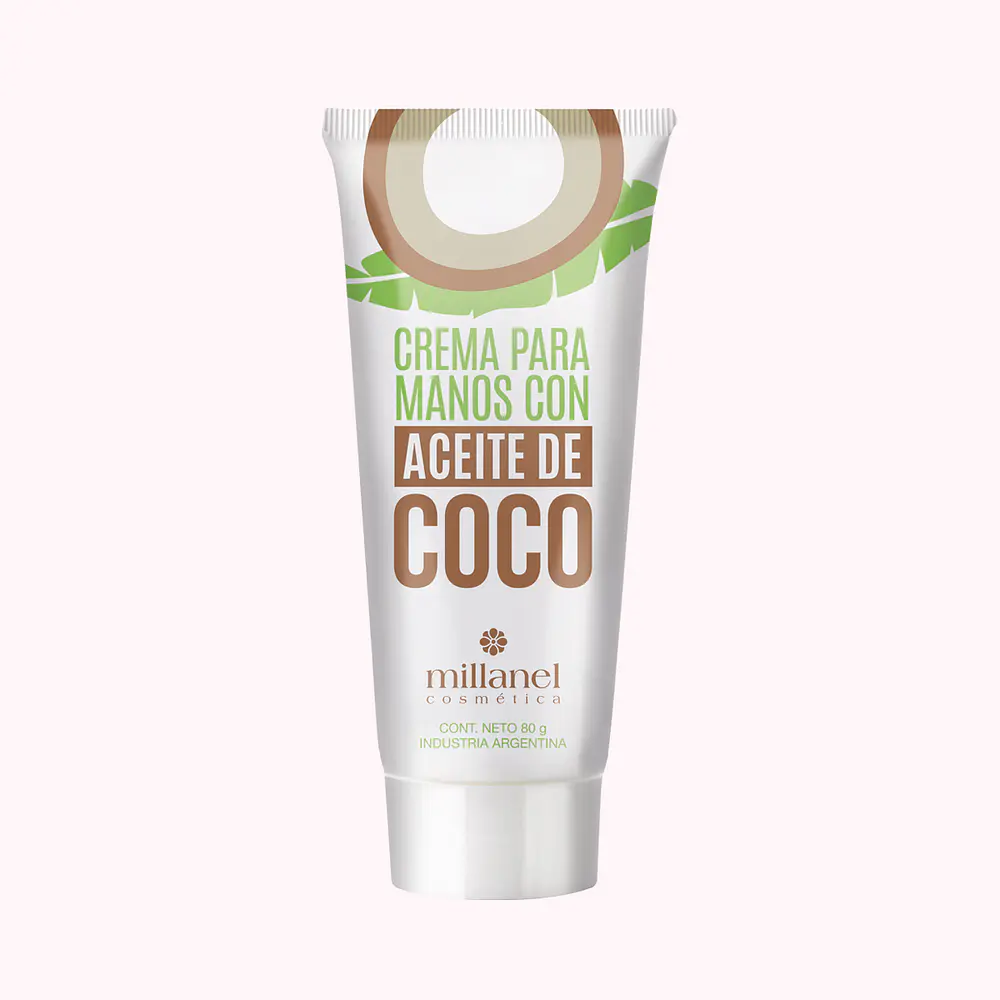 Crema para manos con Aceite de Coco