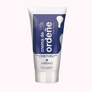 Crema de ordeñe para manos