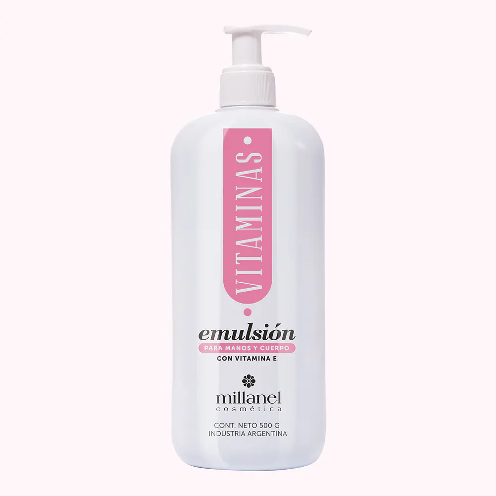 Emulsión corporal Vitaminas X 500 Gr