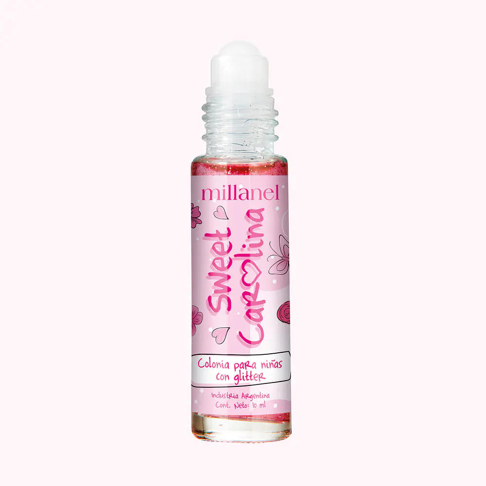 Colonia para niñas con glitter Sweet Carolina x 10ml
