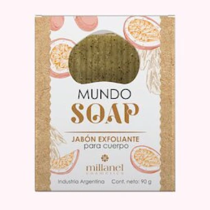 Jabón exfoliante corporal Mundo Soap