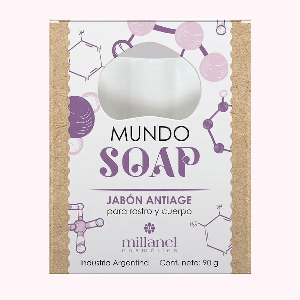 Jabón anti age corporal Mundo Soap