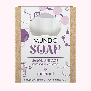 Jabón anti age corporal Mundo Soap