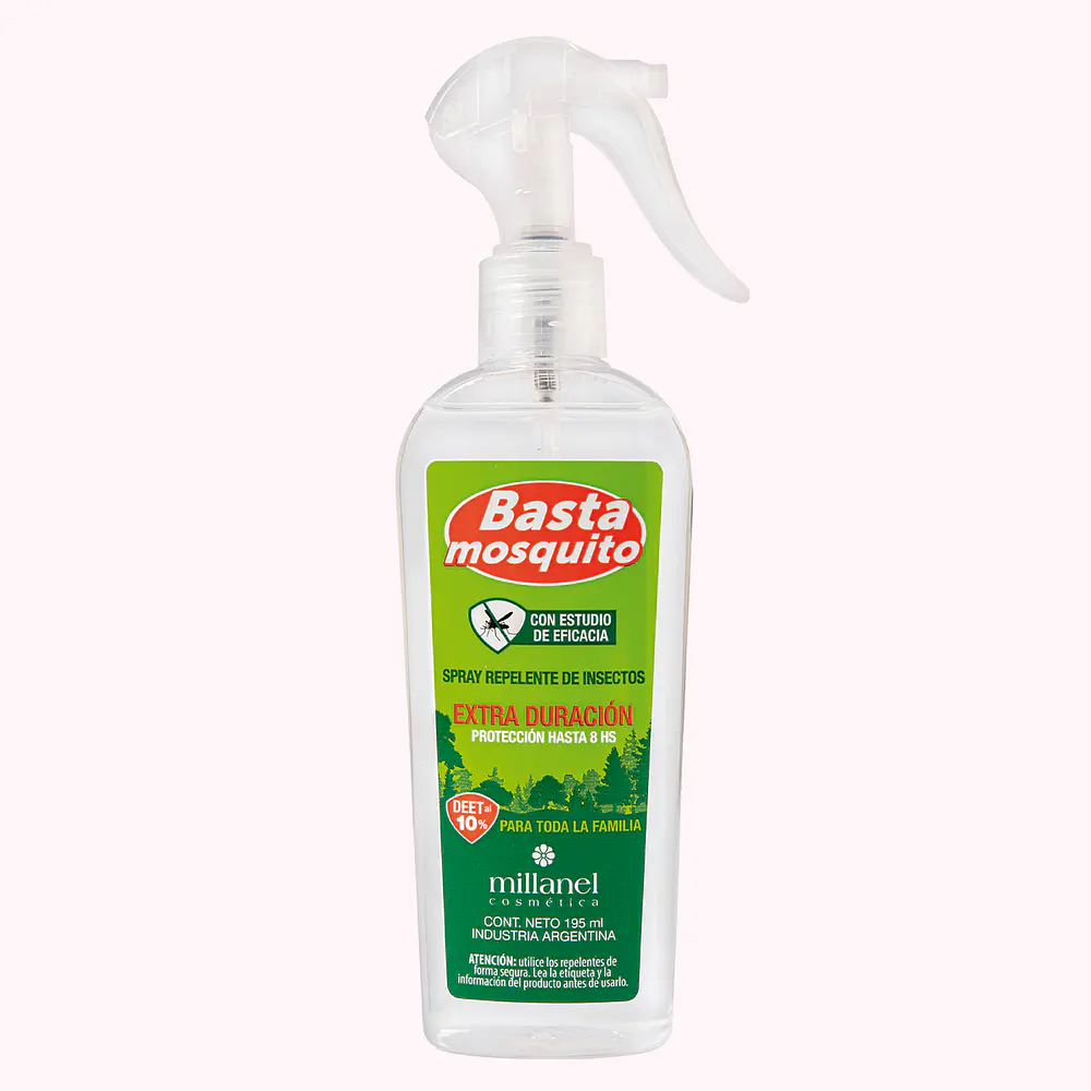 Spray Repelente Basta Mosquito Extra Duración