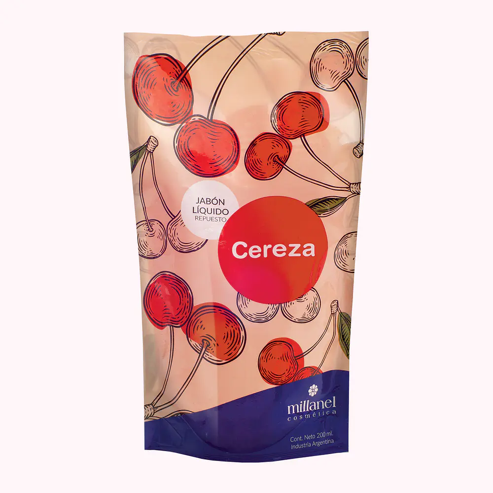 Repuesto de jabón líquido Cereza