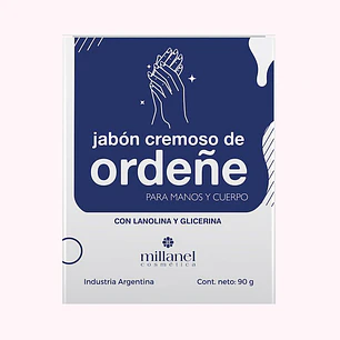 Jabón cremoso de Ordeñe