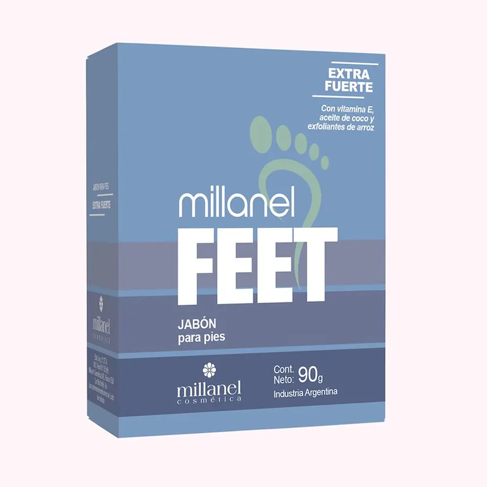 Jabón pédico Extra Fuerte Millanel Feet