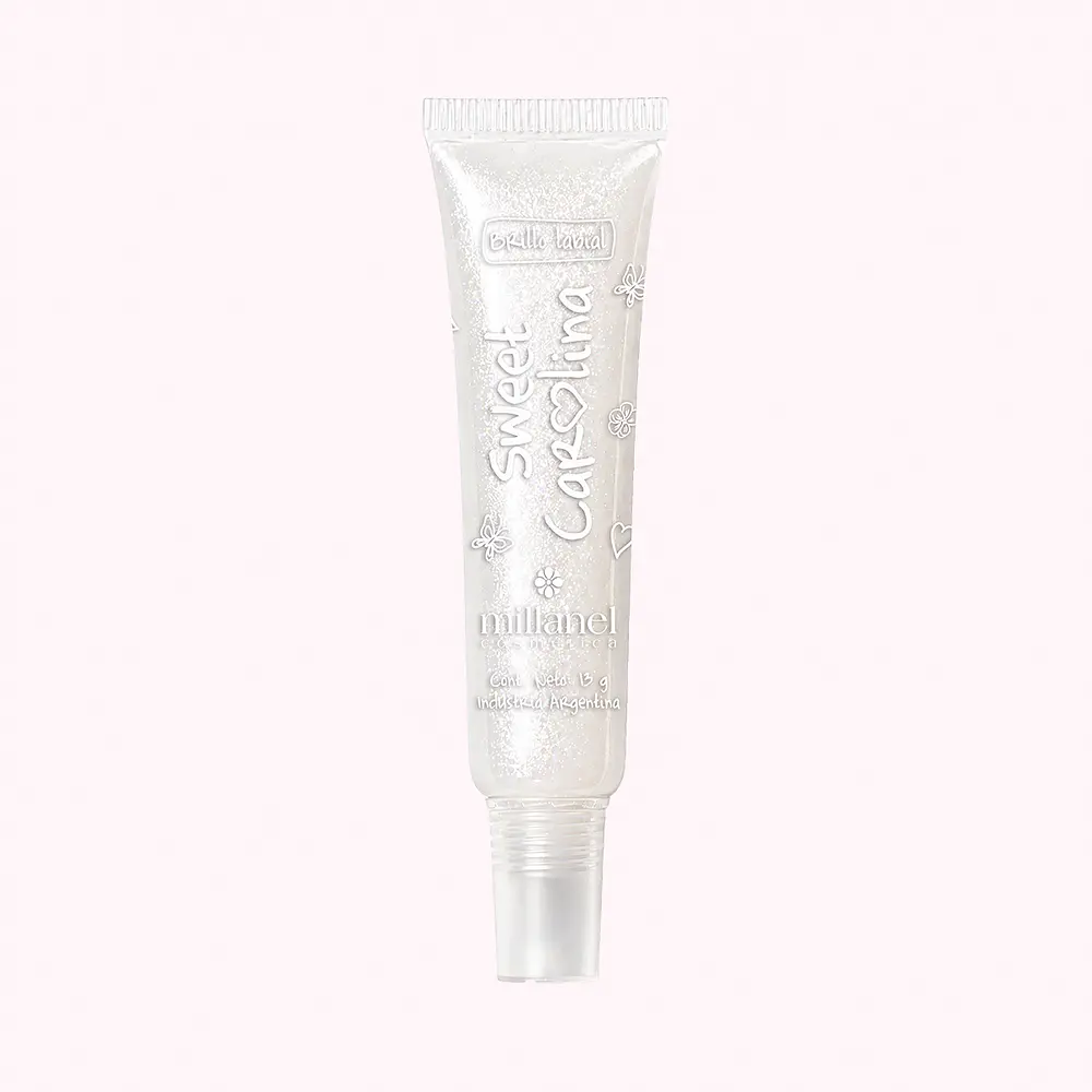 Brillo labial Sweet Carolina - Transparente perlado