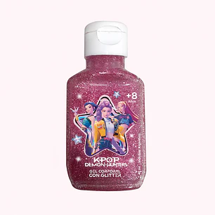 Glitter Corporal K-Pop - Fucsia