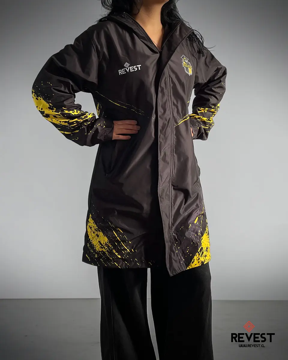 Parka Cortavientos Ligera Polar Black Edition – Piratas 1958 4