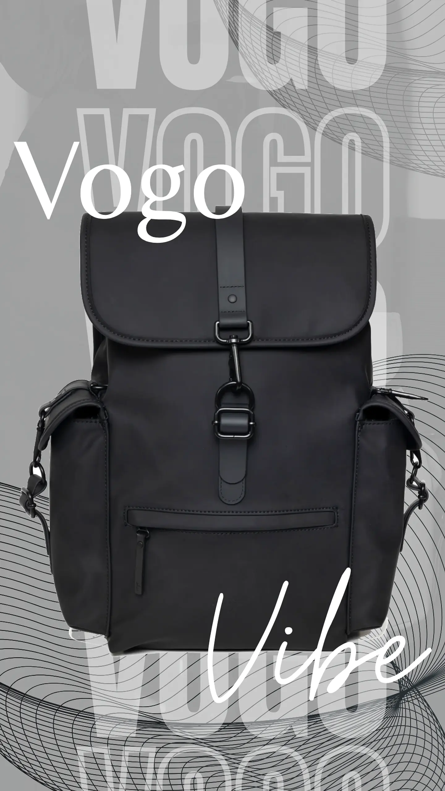 VOGO MOCHILA VIBE BLACK 4