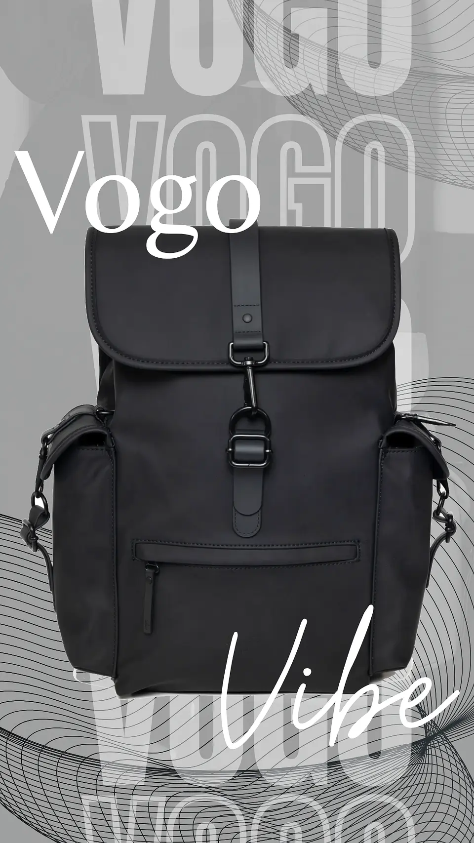 VOGO MOCHILA VIBE BLACK 4