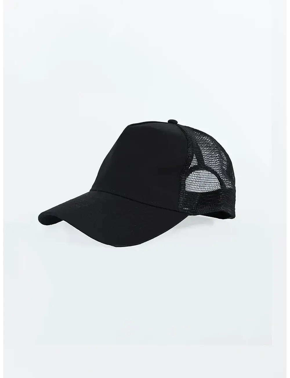 Gorra negra de demostración