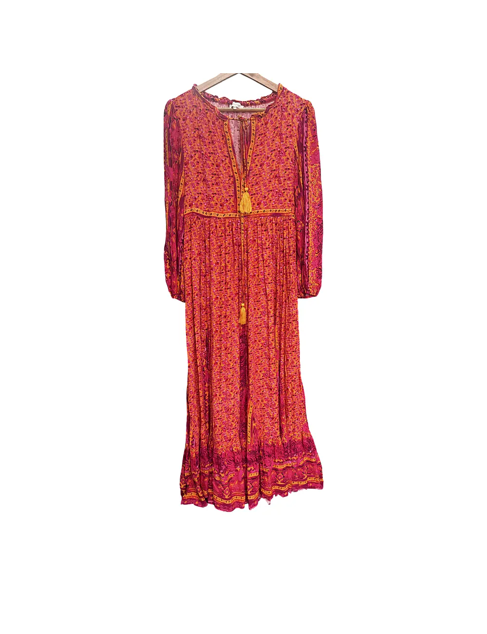 TATIENNE · Vestido largo estampado