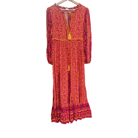 TATIENNE · Vestido largo estampado