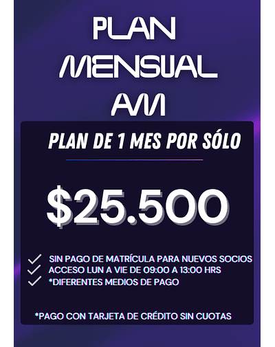 PLAN MENSUAL AM